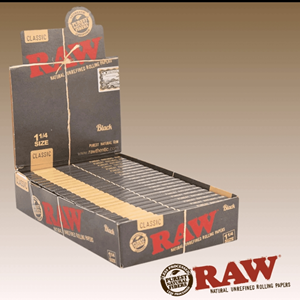 Raw Black 1 1/4