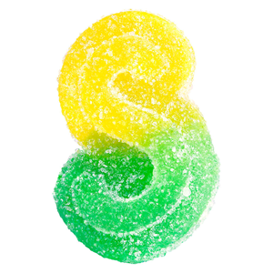 SOURZ by Spinach - Fully Blasted Mango Lime 1:1 CBC THC Gummies - Sativa - 10x1 Pack