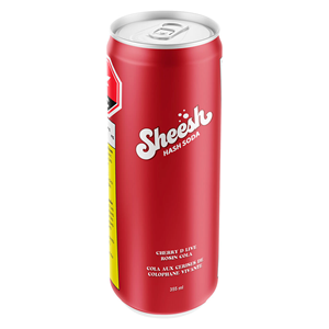 Sheesh Hash Sodas - Cherry D Live Rosin Cola - Indica - 355ml