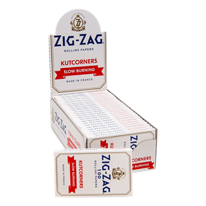 Zig Zag White Kutcorners Rolling Paper