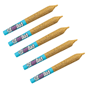 Status - Cha-Ching Cherry Liquid Diamond Infused Kief Coated Pre-Roll - Hybrid - 5x0.25g